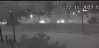 Kamyon kırmızı ışıkta duran araçlara böyle çarptı: 1'i ağır 9 yaralı