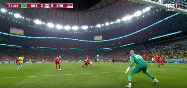 Yok artık Richarlison! Dünya Kupası'nda bundan daha güzel bir gol atılmadı