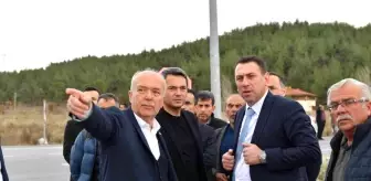 Ölümlü kazaların yolu için Başkan Bahçavan tarih verdi