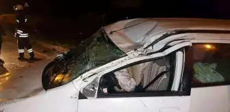 Samsun'da otomobil takla attı: 2 ağır yaralı