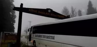 Kastamonu Üniversitesi öğrencileri doğada kamp yaptı