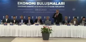 Hazine ve Maliye Bakan Yardımcısı Gürcan, Üsküdar'da iş insanlarıyla buluştu