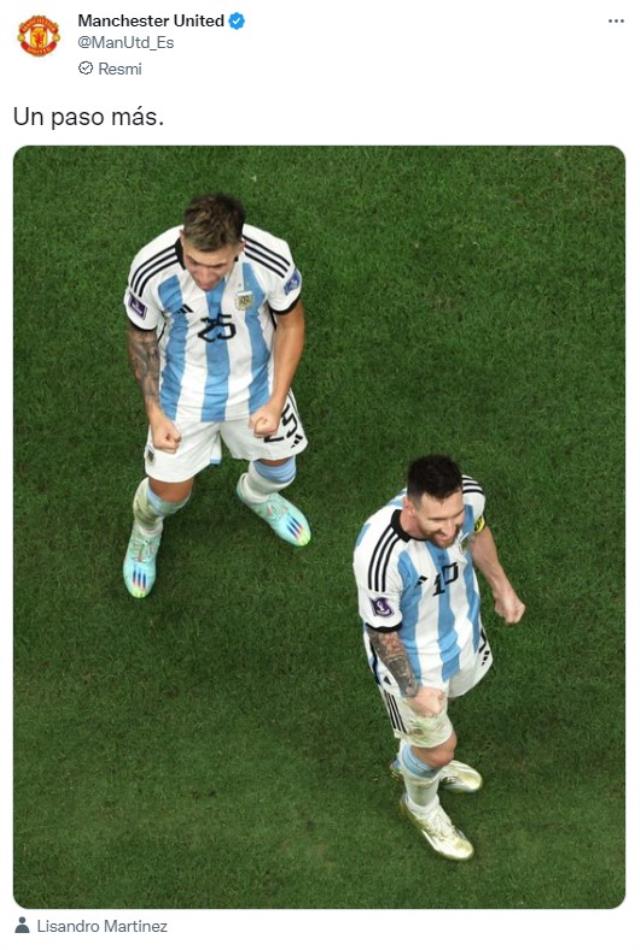 Bu kadarı da yapılmaz! Ronaldo'ya kapıyı gösteren Manchester United'dan olay Messi paylaşımı Bu kadarı da yapılmaz! Ronaldo'ya kapıyı gösteren Manchester United'dan olay Messi paylaşımı