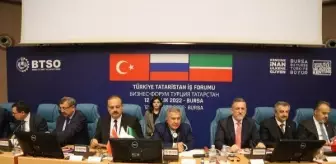 Tataristan Cumhurbaşkanı Minnihanov, 'Türkiye-Tataristan İş Forumu'nda konuştu