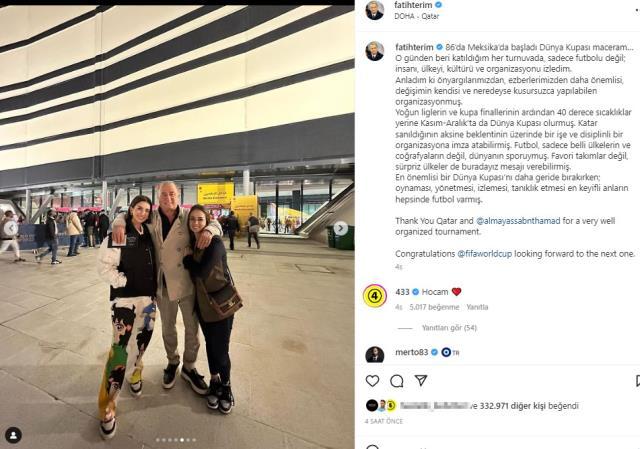 Ağzını bıçak açmayan Fatih Terim'den ses getiren paylaşım