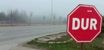 Afyonkarahisar sisli havaya uyandı
