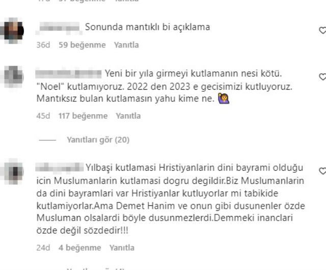 Demet Akalın yılbaşı kutlaması paylaşımıyla sosyal medyayı ikiye böldü