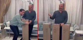 Cömert kayınpederin, 3 damadına hediye ettiği kutunun içindeki ürünlerin fiyatı şaşkınlık yarattı