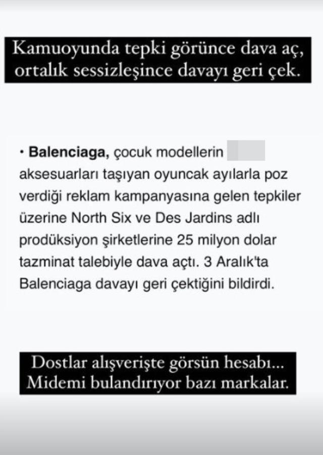 Balenciaga'nın, çocuk istismarı ile suçlandığı kampanya için yapım şirketine açtığı davayı geri çektiği iddiası doğru