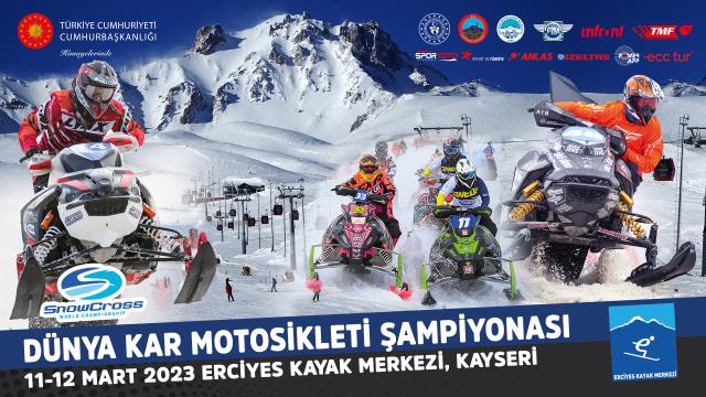 Snowcross Dünya Şampiyonu Erciyes'te belli olacak