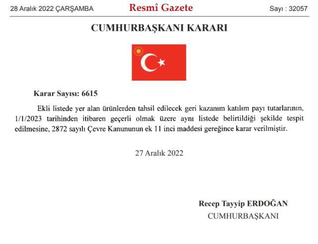 'Plastik poşet, yeni yılda da 25 kuruş olacak' demişti! Bakan Kurum'un sözleri sonrası plastik poşete yapılan zam, Resmi Gazete'de yayımlandı 'Plastik poşet, yeni yılda da 25 kuruş olacak' demişti! Bakan Kurum'un sözleri sonrası plastik poşete yapılan zam, Resmi Gazete'de yayımlandı