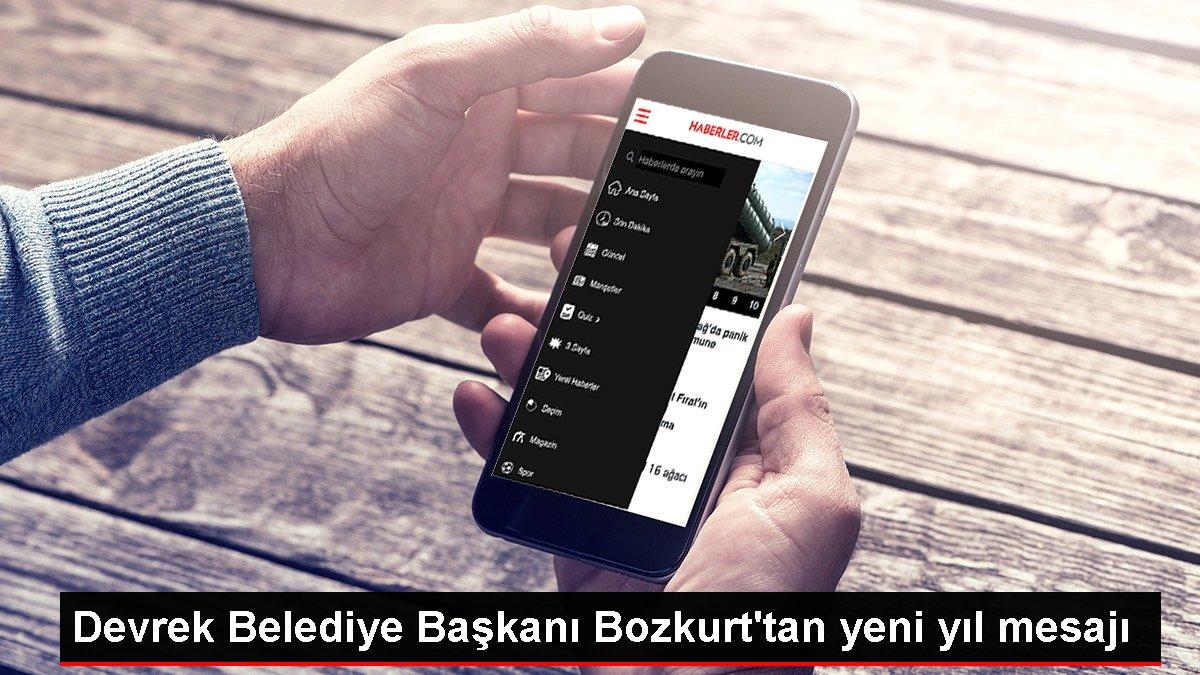 Devrek Belediye Başkanı Bozkurt'tan yeni yıl mesajı