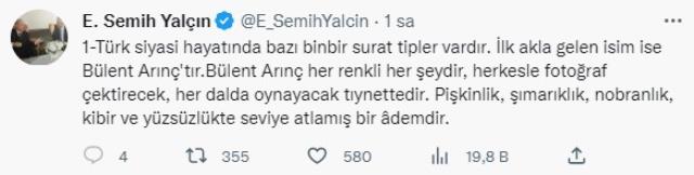 Arınç'ın Bahçeli'ye yaptığı göndermeye MHP'den zehir zemberek yanıt: Tam bir FETÖ'cü taktiği