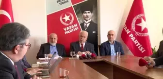 Vatan Partisi Genel Başkanı Perinçek, gündemi değerlendirdi