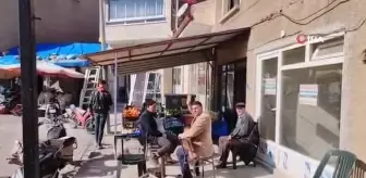 Afyonkarahisar'da ilkbaharı andıran manzara