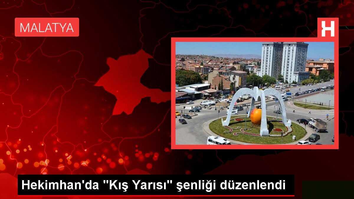 Hekimhan'da 'Kış Yarısı' şenliği düzenlendi