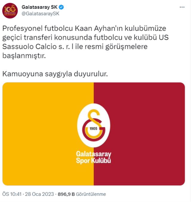 Son Dakika: Galatasaray'dan Beşiktaş'a yılın transfer çalımı! Milli futbolcuyu resmen açıkladılar
