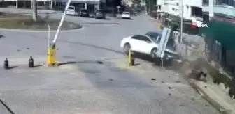 Didim'deki silahlı saldırı sonrası meydana gelen kazanın kamera görüntüleri ortaya çıktı
