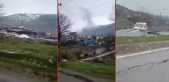 Deprem bölgesinden acı görüntüler! Kahramanmaraş'ta bir köy neredeyse tamamı yıkıldı