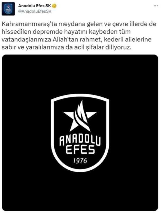 Türkiye'yi deprem vurdu! Spor camiasından peş peşe mesajlar geliyor