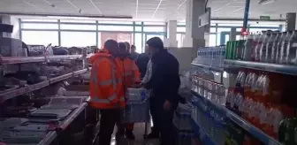 Demiryolu çalışanlarından deprem bölgesine yardım