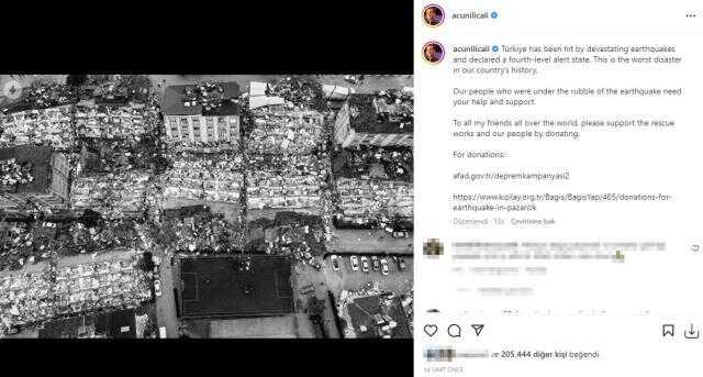 Acun Ilıcalı'dan uluslararası bağlantılarına çağrı: Türkiye yıkıcı depremle sarsıldı, lütfen bağış yapın