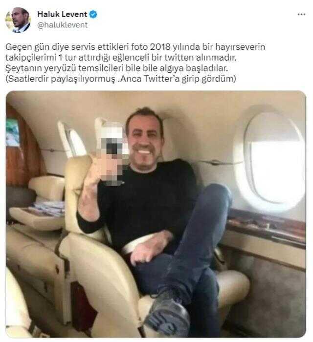 Haluk Levent, sosyal medyada elden ele dolaşan fotoğrafla ilgili açıklama yaptı