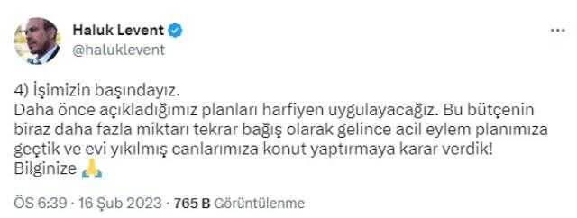 Haluk Levent merakla beklenen açıklamasını öne çekti: Paraları kimseye vermem, veremem