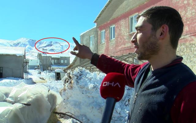 Deprem Malatya'daki dağı ikiye ayırdı, köy halkı tedirgin: İçinden alev topu çıktı