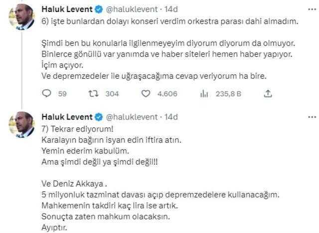 Paylaşımlarıyla Haluk Levent'i hedef alan Deniz Akkaya, Instagram hesabını kapattı