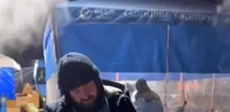 Sahibini depremde kaybeden köpeğin görüntüleri izleyenleri şaşırttı