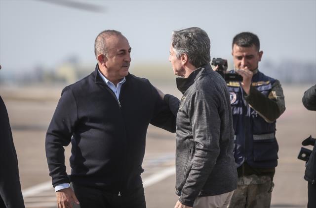 ABD Dışişleri Bakanı Blinken, deprem bölgesinde incelemelerde bulunmak için Türkiye'ye geldi