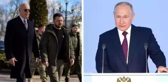 Biden'ın ziyareti sonrası gözler ondaydı! Herkesin yeni bir savaş ilanı beklediği Putin sert açıklamalarla yetindi