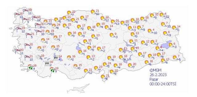 Meteoroloji uyardı! 11 kentte iki gün boyunca toz taşınımı etkili olacak Meteoroloji uyardı! 11 kentte iki gün boyunca toz taşınımı etkili olacak