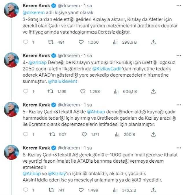 Kızılay, Ahbap'a çadır mı sattı? Ses getiren iddiaya Haluk Levent ve Kızılay cephesinden art arda yanıtlar