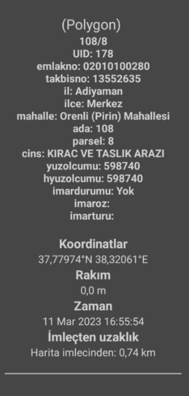 Adıyaman'da TOKİ'nin yumuşak tarım arazisine yapıldığı iddiası yanlış