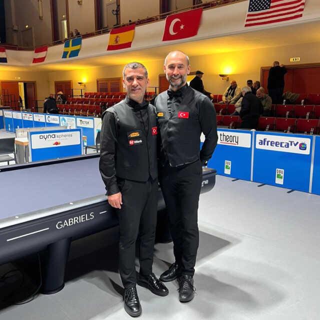 Milli Takımlar Dünya 3 Bant Bilardo Şampiyonası'nda Türkiye, üst üste 3. kez şampiyonluğa ulaştı