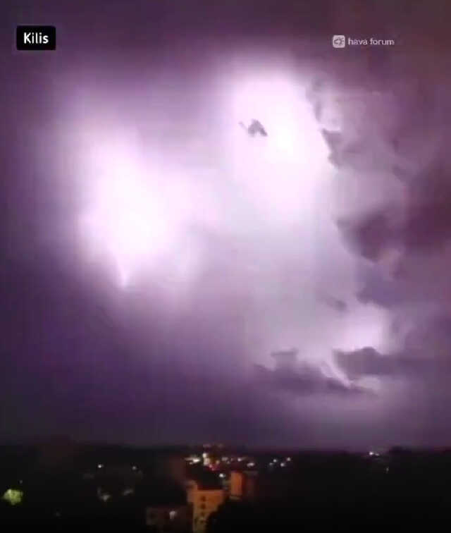 Videonun, Kilis'te 'Süper hücre fırtınası' gerçekleştiğini gösterdiği iddiası yanlış