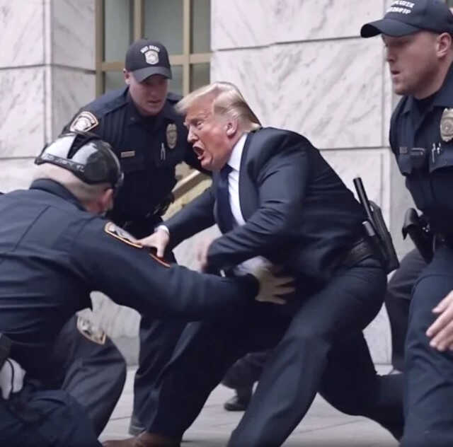 Tutuklanacağı söylenen Trump'a ait fotoğraflar ABD'yi karıştırdı Tutuklanacağı söylenen Trump'a ait fotoğraflar ABD'yi karıştırdı