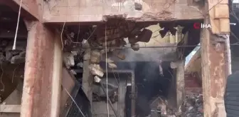 Balıkesir'de 4 katlı apartmanda kalorifer kazanı patladı