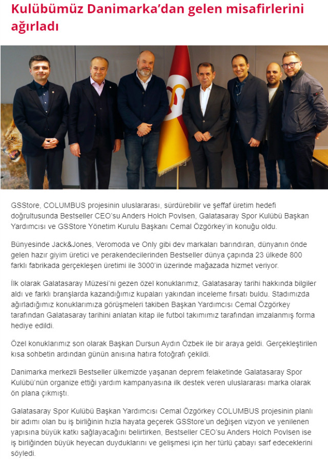 Galatasaray'dan dev iş birliği! Aslan dünyaya açıldı