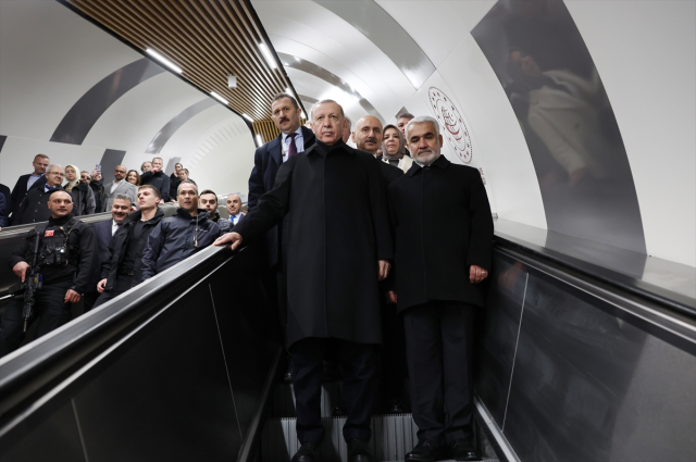 Başakşehir-Kayaşehir Metro Hattı, Cumhurbaşkanı Erdoğan'ın katılımıyla açıldı