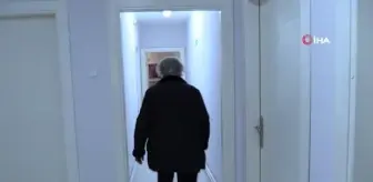 83 yaşında ilmek ilmek halı dokuyor