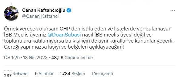 Kaftancıoğlu'nun hedefinde AK Partili bir isim var: Yakalandınız, gereği yapılmazsa belgeleri açıklayacağım