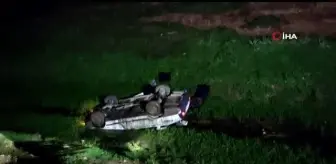 Otomobil dere yatağına uçtu, sürücü hayatını kaybetti