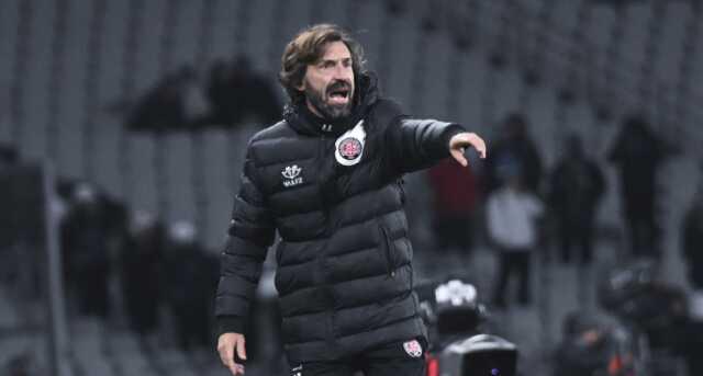 Fatih Karagümrük'ün hocası Andrea Pirlo, Trabzonspor'un teklifini reddetti