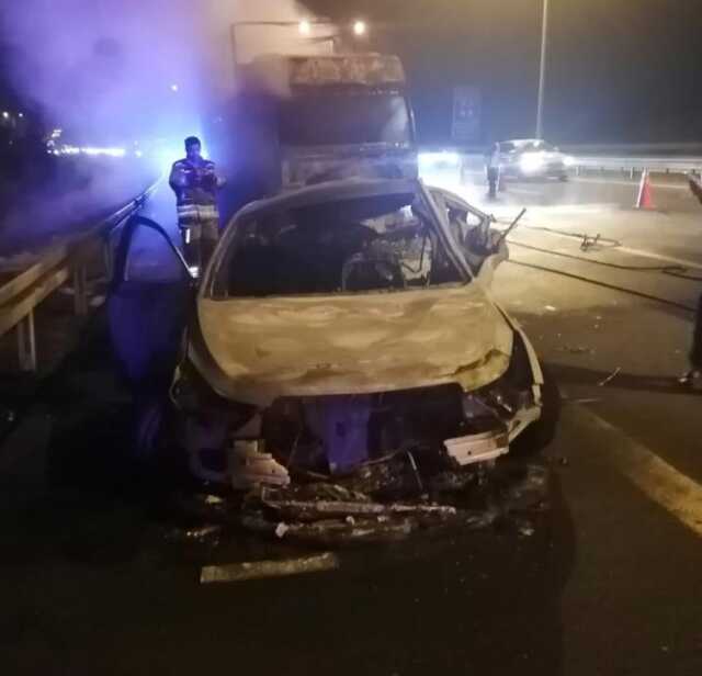 Bolu'da tırla çarpışan otomobildeki karı koca ve 2 çocuğu öldü