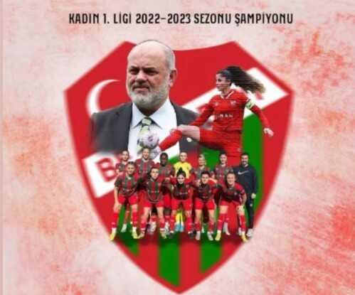 Kadın Futbolu 1. ligin şampiyonu Beylerbeyi oldu Kadın Futbolu 1. ligin şampiyonu Beylerbeyi oldu