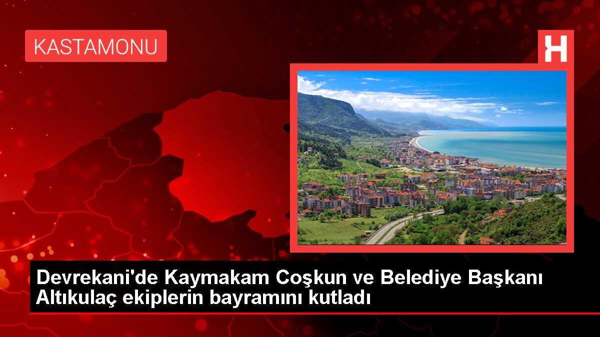 Kastamonu Devrekani'de Kaymakam ve Belediye Başkanı ziyaretlerde bulundu
