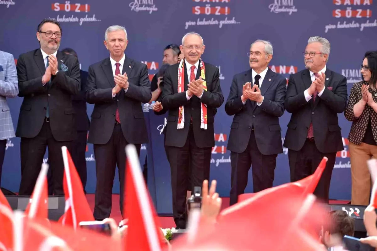 Kılıçdaroğlu ve Yavaş Eskişehir de miting yaptı Son Dakika